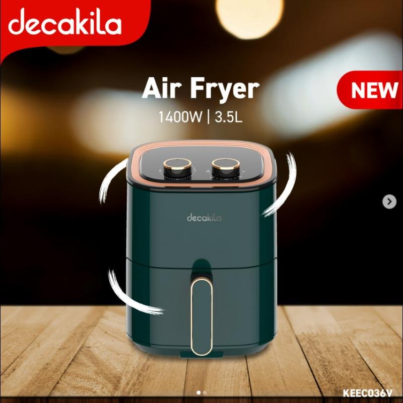 Air Fryer Compact Vert 2.5L