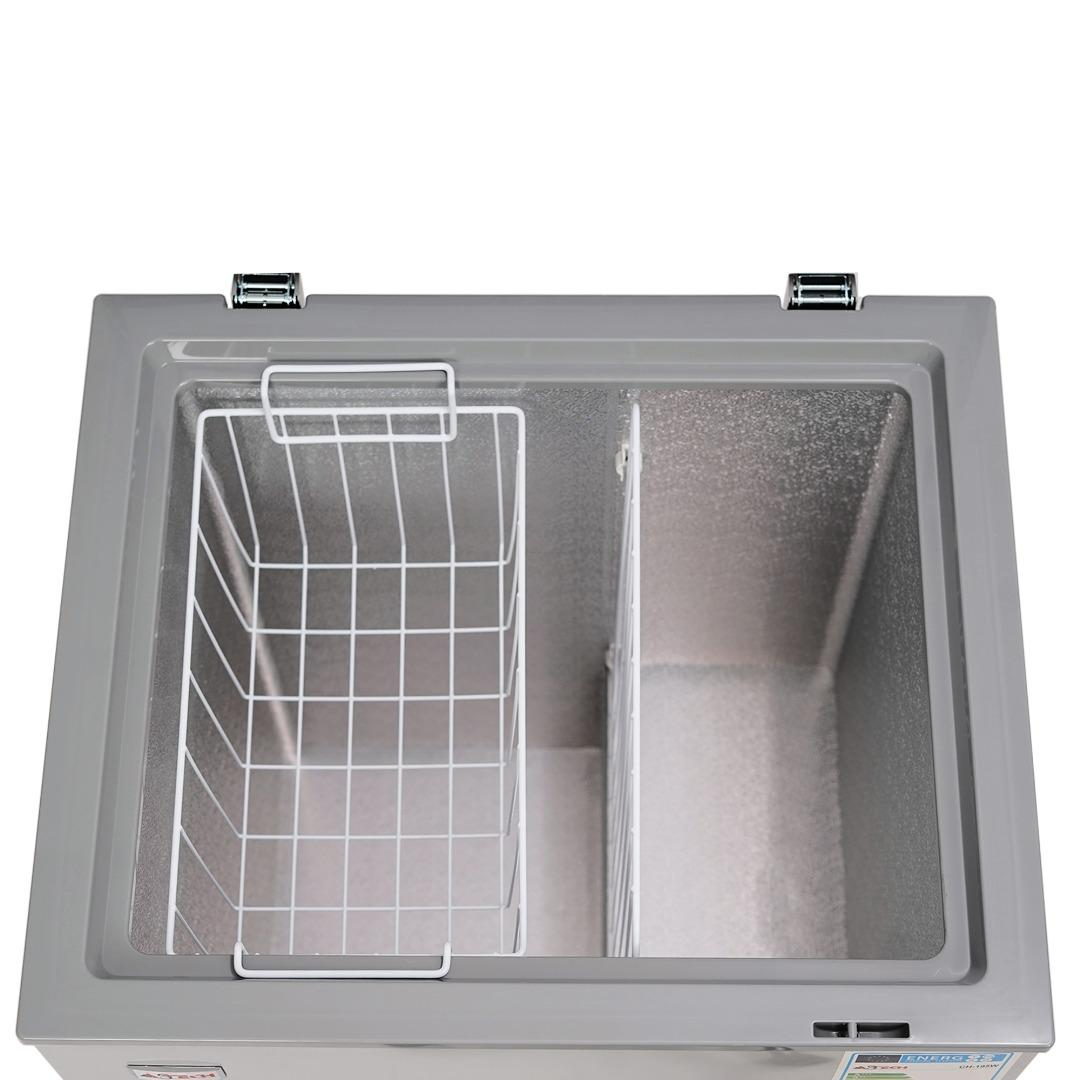 CONGELATEUR ASTECH HORIZONTAL 200LITRES GRIS CH195W