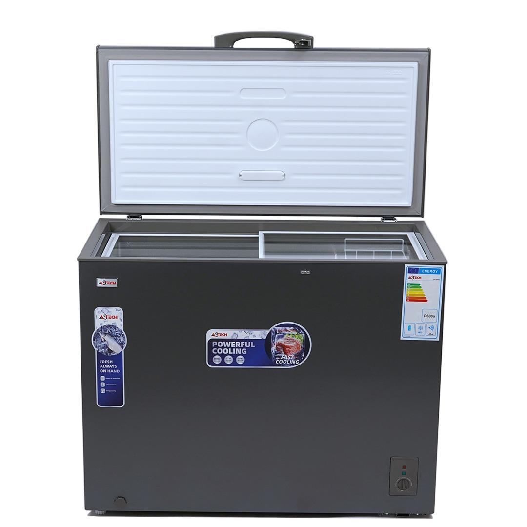 CONGELATEUR ASTECH HORIZONTAL 300LITRES GRIS CH300|G
