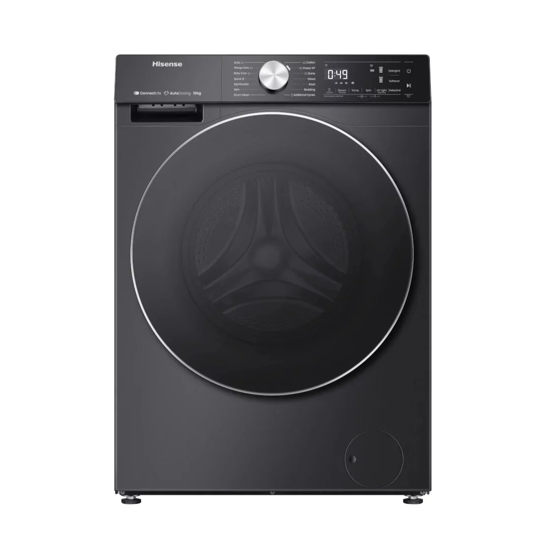 MACHINE A LAVER HISENSE 10.5KG INVERTER FRONT LOAD NOIR WF3S1043BB