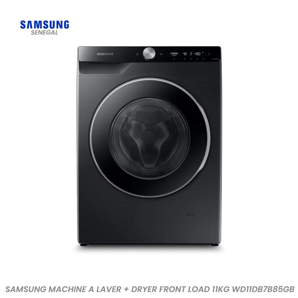 Samsung Machine A Laver + Dryer Front Load 11KG WD11DB7B85GB