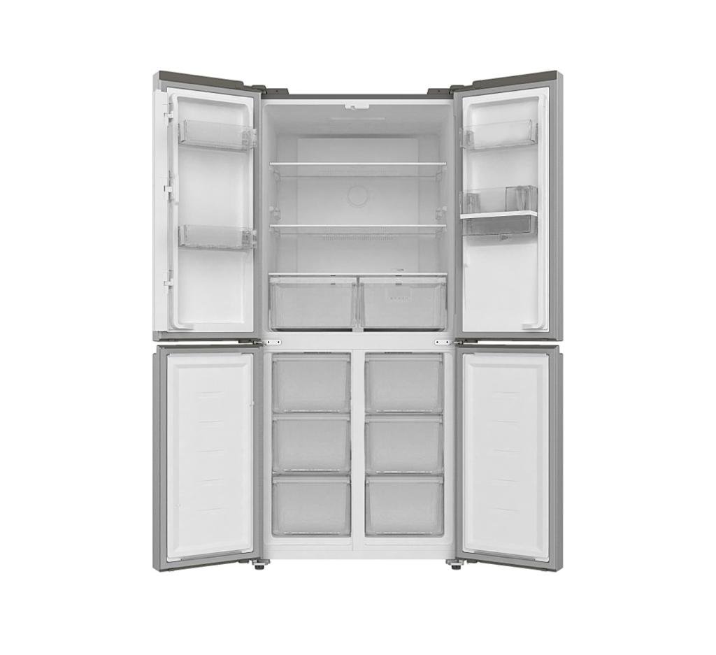 REFRIGERATEUR ASTECH SIDE BY SIDE 4PORTES AVEC DIST D'EAU GRIS FSS579FDAM