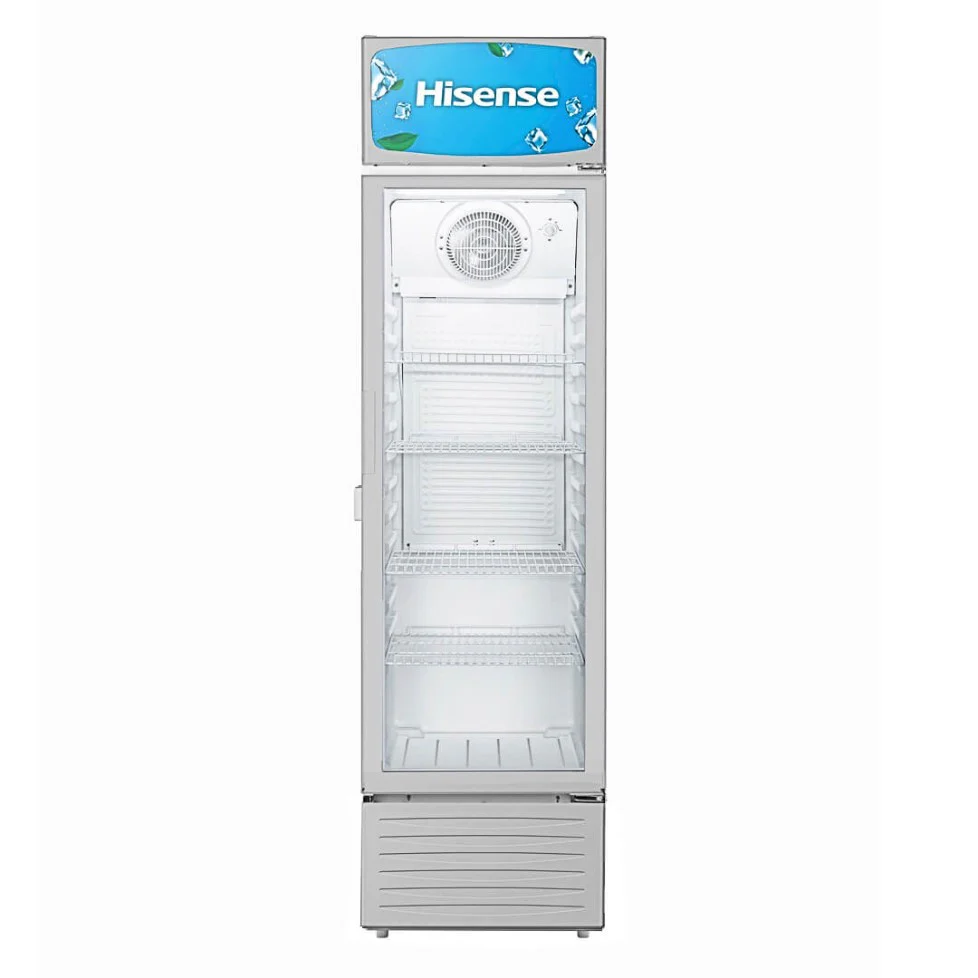 REFRIGERATEUR HISENSE VERTICAL 271LITRES VITRINE FL37FC