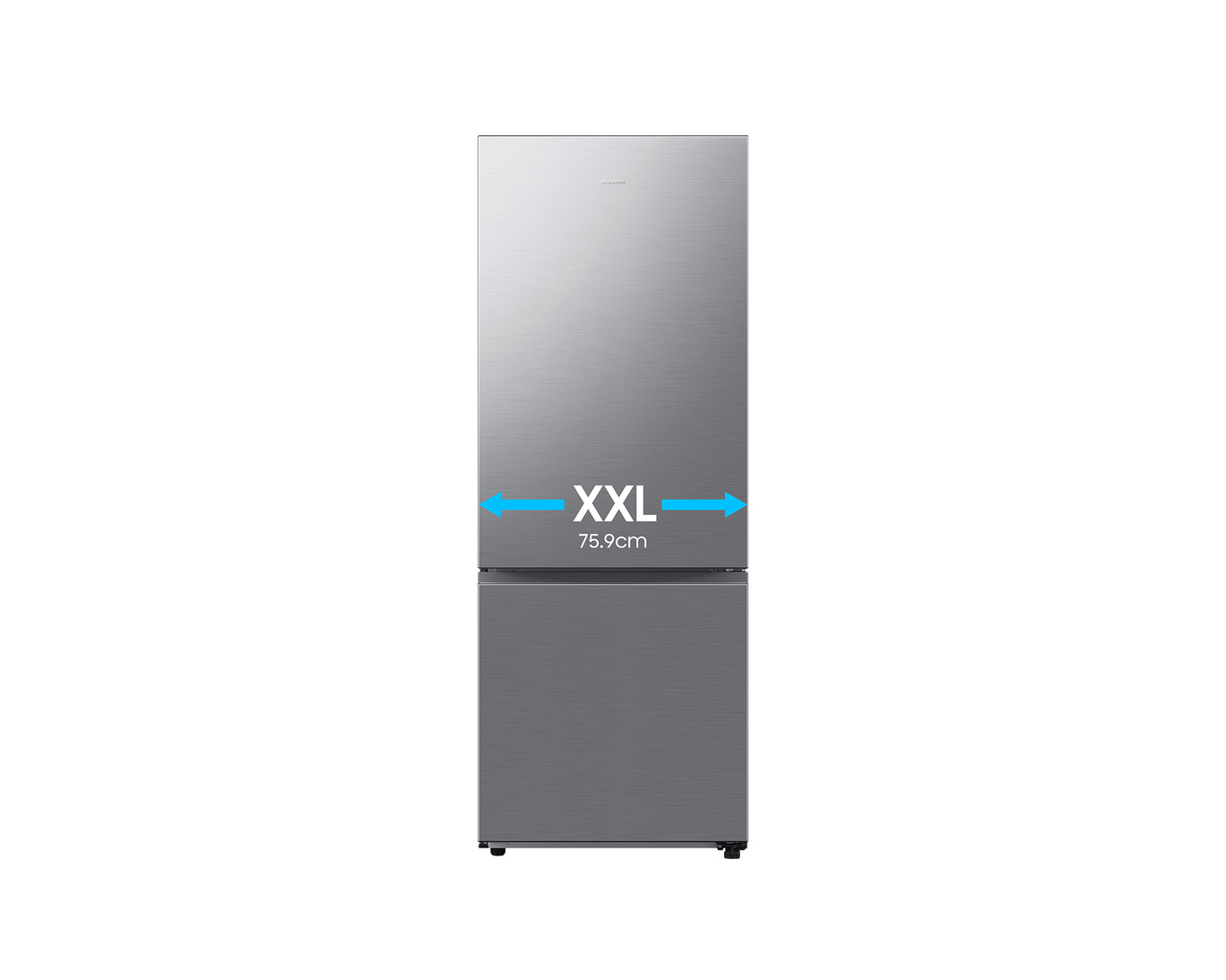 REFRIGERATEUR SAMSUNG COMBINE 3TIROIRS 508LITRES GRIS RB50DG601ES9