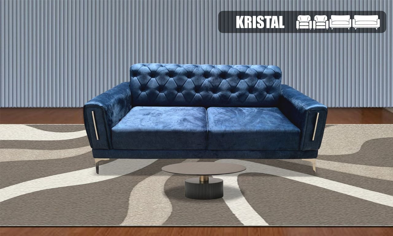 SALON CANAPÉ 7 PLACES COULEUR AU CHOIX KRISTAL
