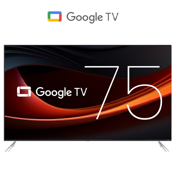 TELEVISEUR ASTECH 75' SMART QLED GOOGLE TV 75GT3024D/75GT30227H